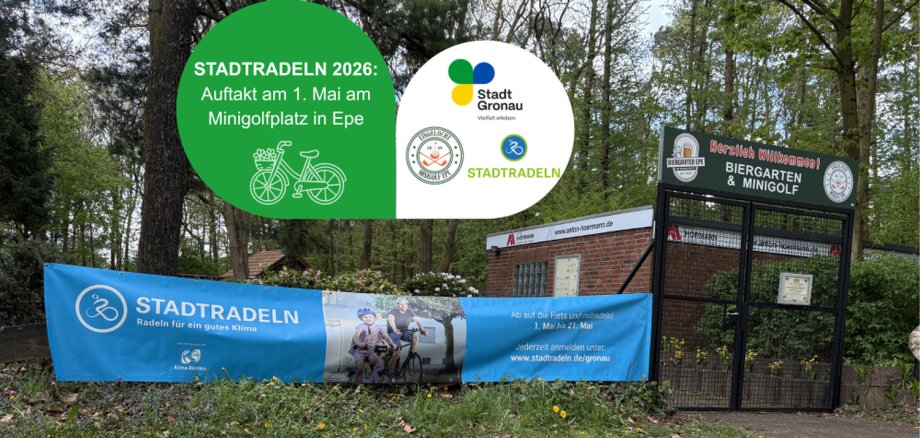 STADTRADELN 2026: Auftakt am 1. Mai am Minigolfplatz in Epe