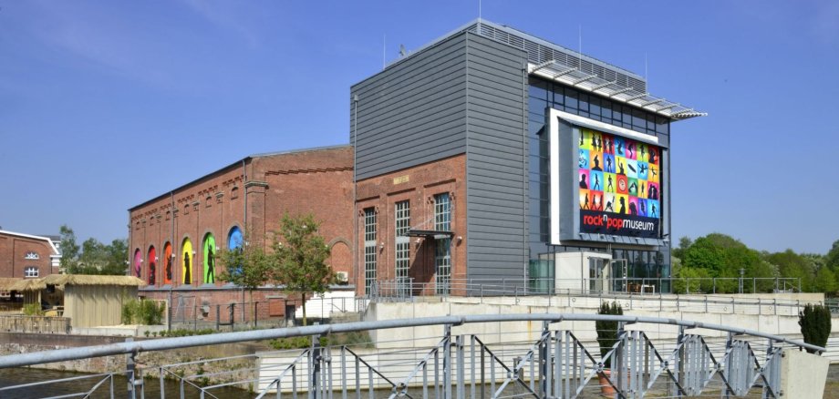 Ansicht auf rock’n’popmuseum