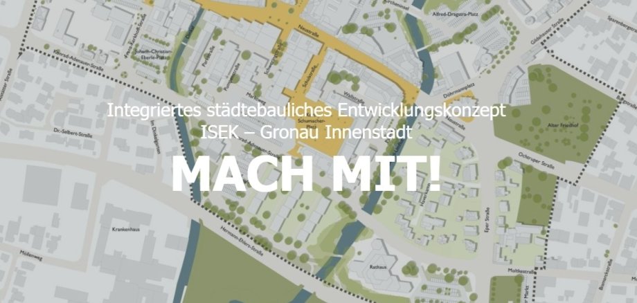 Untersuchungsraum ISEK "Gronau - Innenstadt" Untersuchungsraum ISEK "Gronau - Innenstadt"