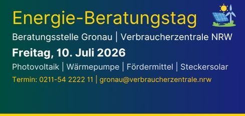 Energie-Beratungstag Energie-Beratungstag
