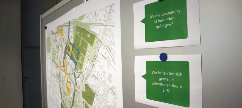 Vorbereitete Planungswerkstatt im Ratssaal