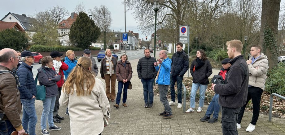 Einblicke in den Stadtspaziergang