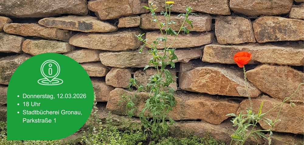 Informationsveranstaltung „Bunte Vielfalt mit Mehrwert“ am Donnerstag, den 12.03.2026, um 18 Uhr in der Stadtbücherei Gronau.