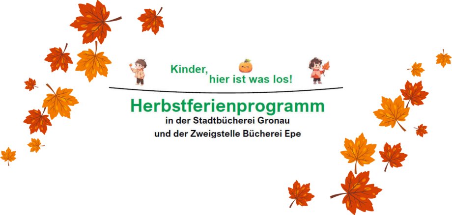 Herbstferienprogramm Herbstferienprogramm