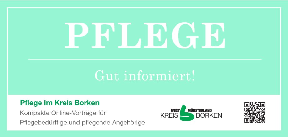 Pflege im Kreis Borken Grafik Pflege im Kreis Borken