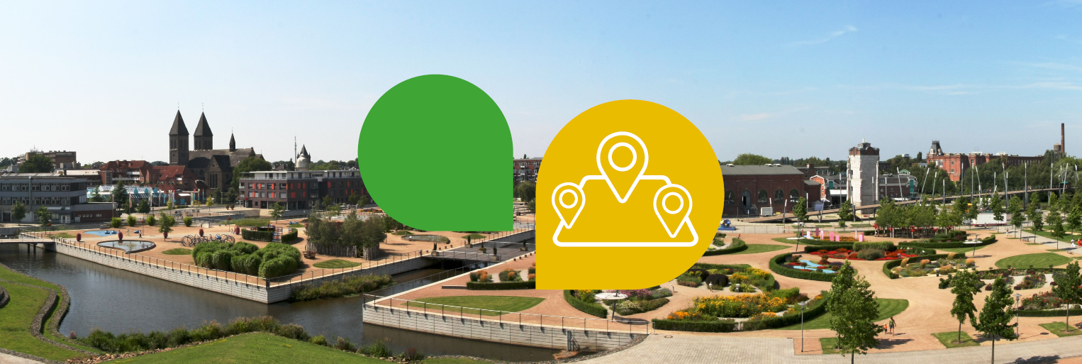 Panoramabild des LAGA-Geländes mit Blick auf Gronau.