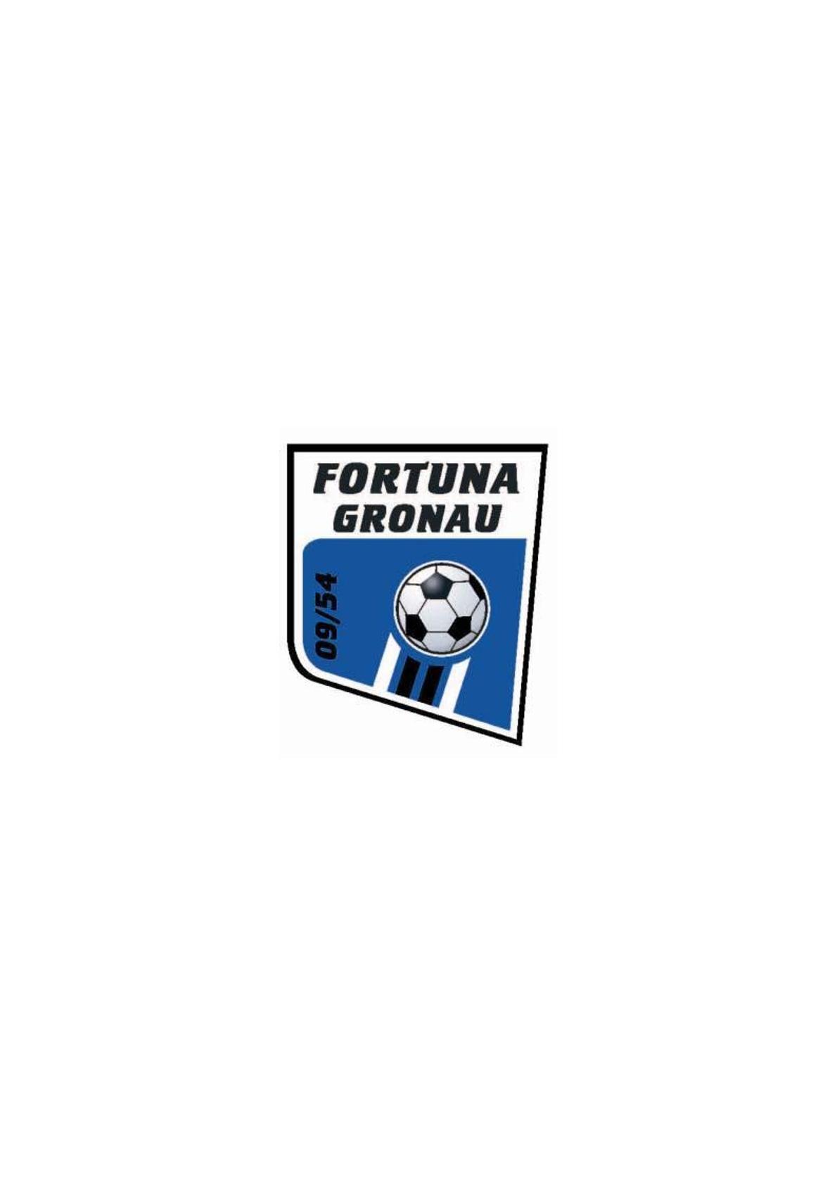 Logo Fortuna Gronau 09/54 e.V. Logo des Vereins Fortuna Gronau 09/54 e.V.
